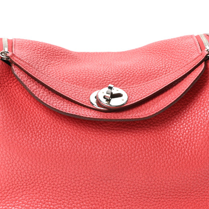 Hermes Taurillon Clemence Lindy 26 Rose Jaipur 8 of 10