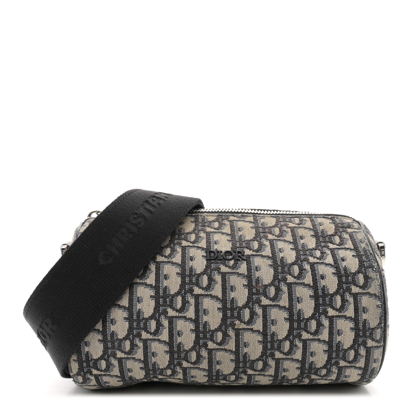 Oblique Roller Messenger Bag Blue
