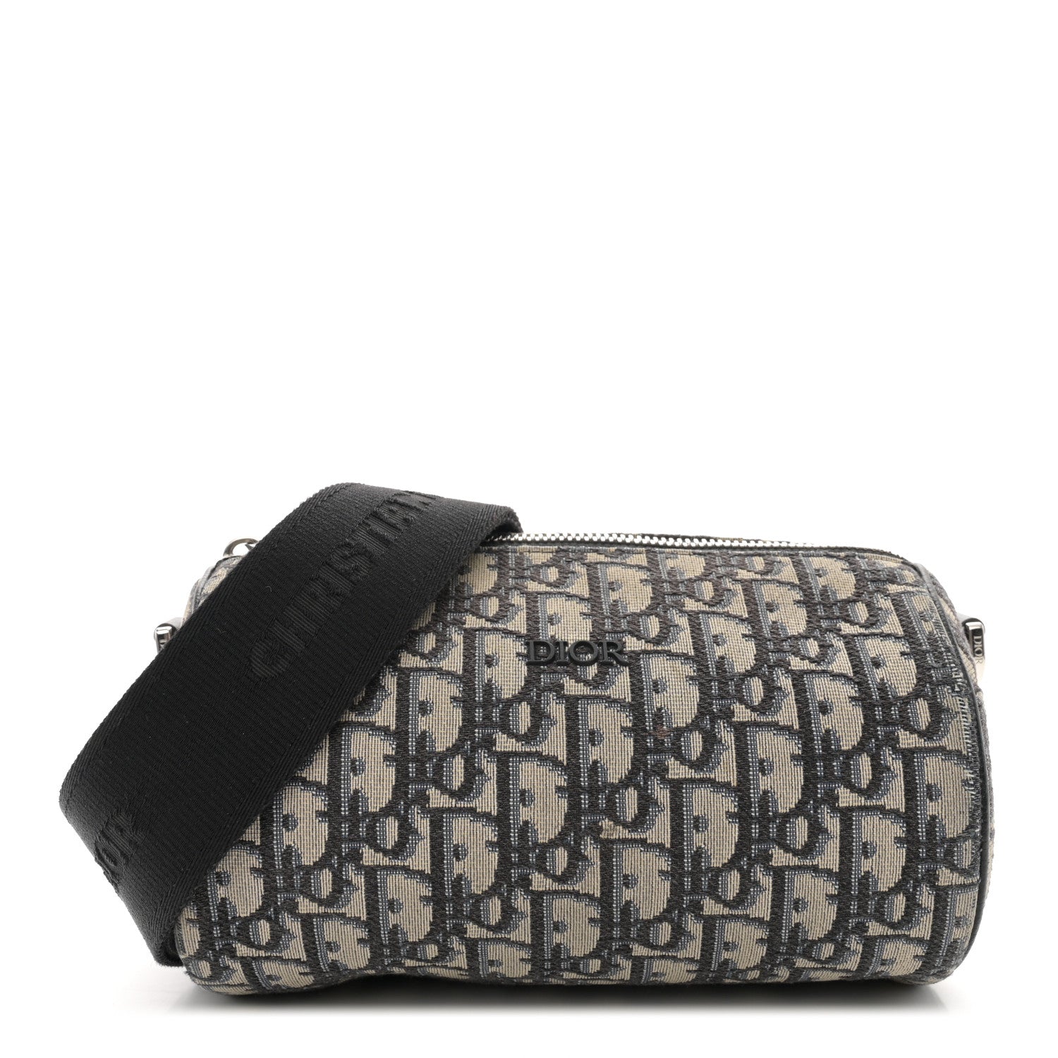 Christian Dior Oblique Roller Messenger Bag Blue 1 of 10