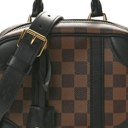 Louis Vuitton Damier Ebene Valisette Souple BB Black 7 of 10