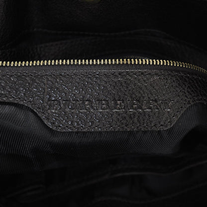 Burberry Leather Tote Dark Brown 7 of 9