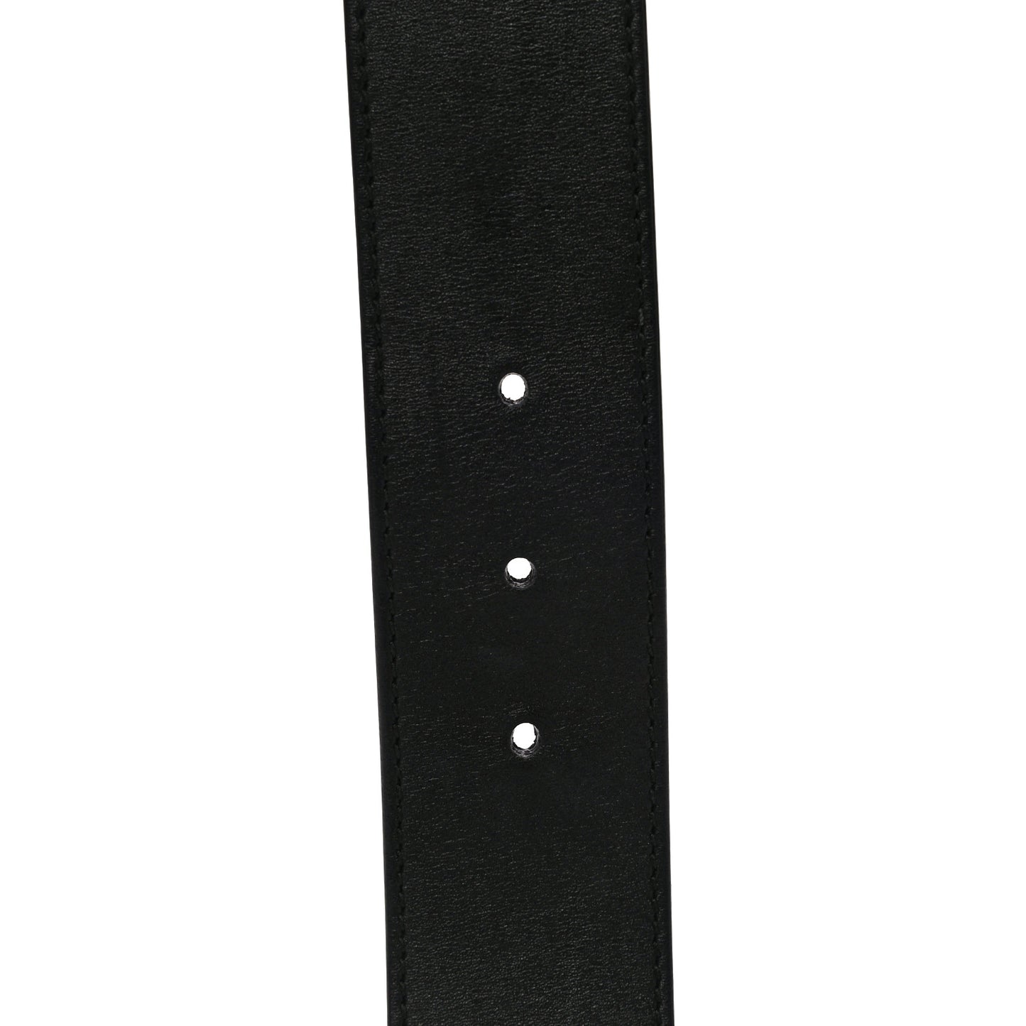 Moon Calfskin Scales Double G 40mm Belt 85 34 Black