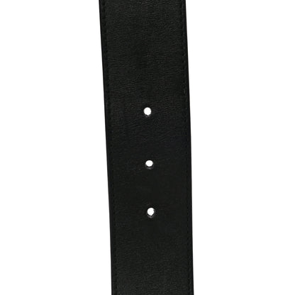 Gucci Moon Calfskin Scales Double G 40mm Belt 85 34 Black 8 of 10