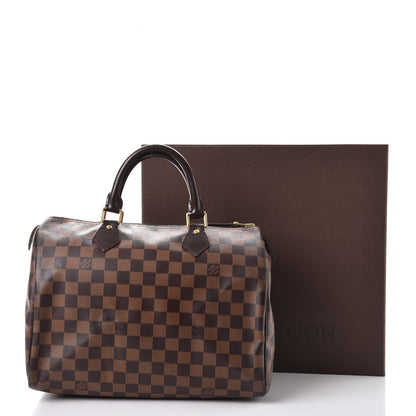 Louis Vuitton Damier Ebene Speedy 30 12 of 12