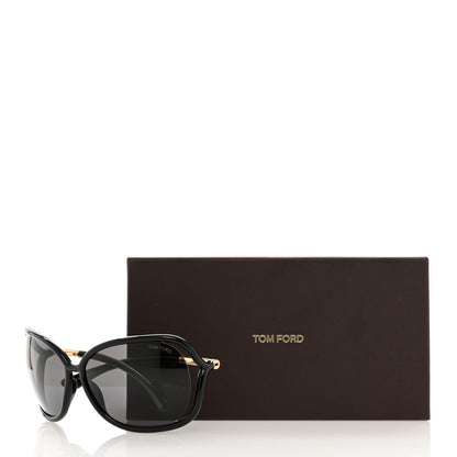 Tom Ford Acetate Raquel Sunglasses TF76 Black 7 of 7