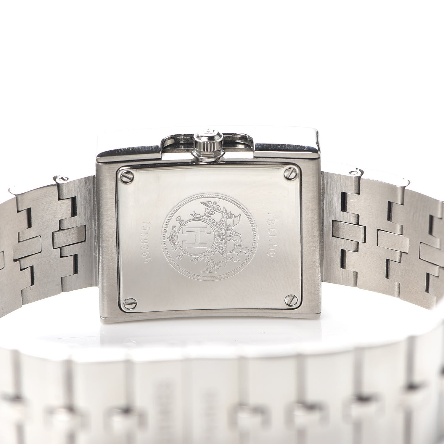 Hermes Stainless Steel 22mm Belt Quartz Watch 4 of 6
