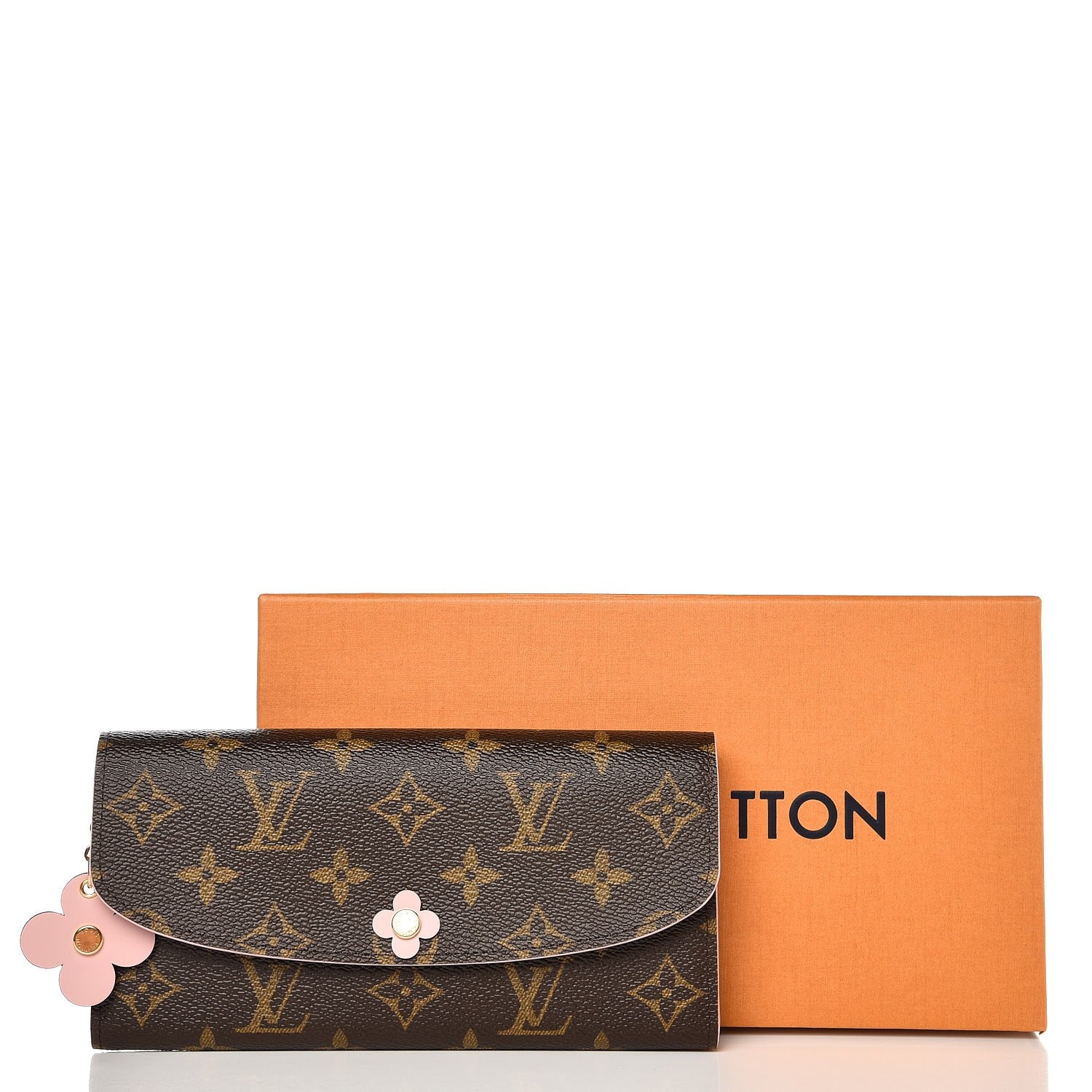 Louis Vuitton Monogram Bloom Flower Emilie Wallet 7 of 7
