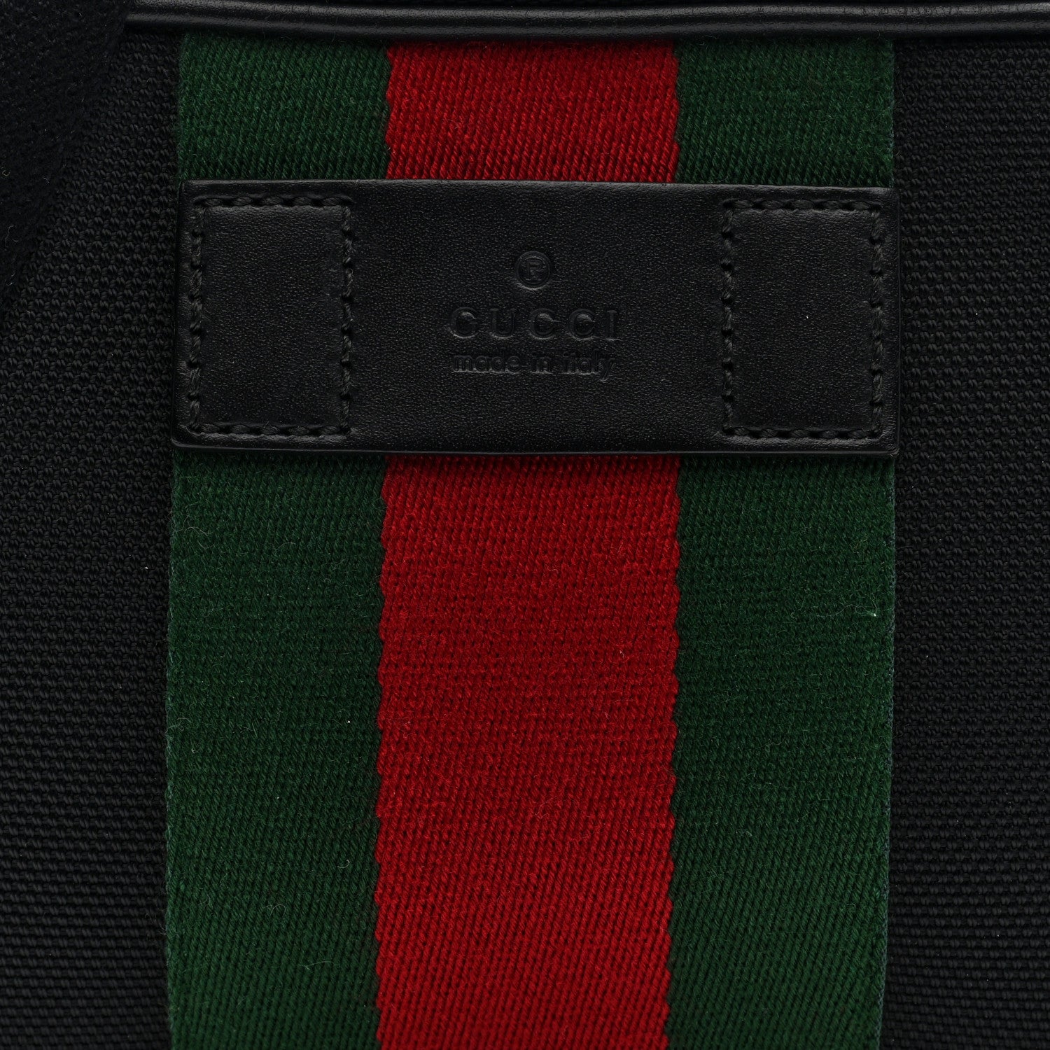 Gucci Canvas Web Slim Belt Bag Black 7 of 9