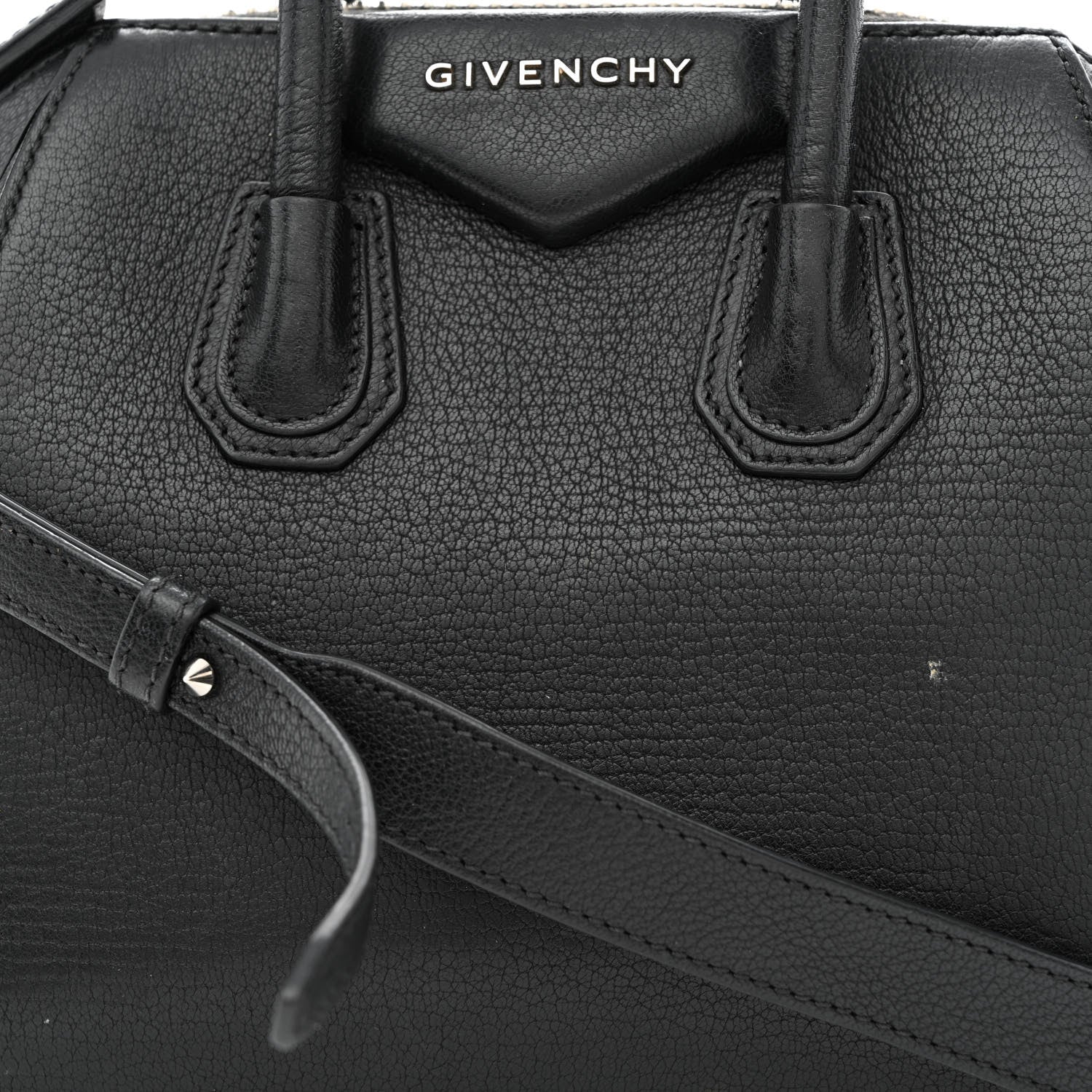 Givenchy Sugar Goatskin Mini Antigona Black 8 of 23