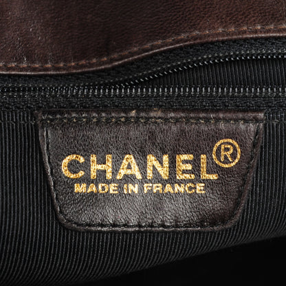 Chanel Lambskin Medium Patchwork Mademoiselle Single Flap Brown 6 of 9