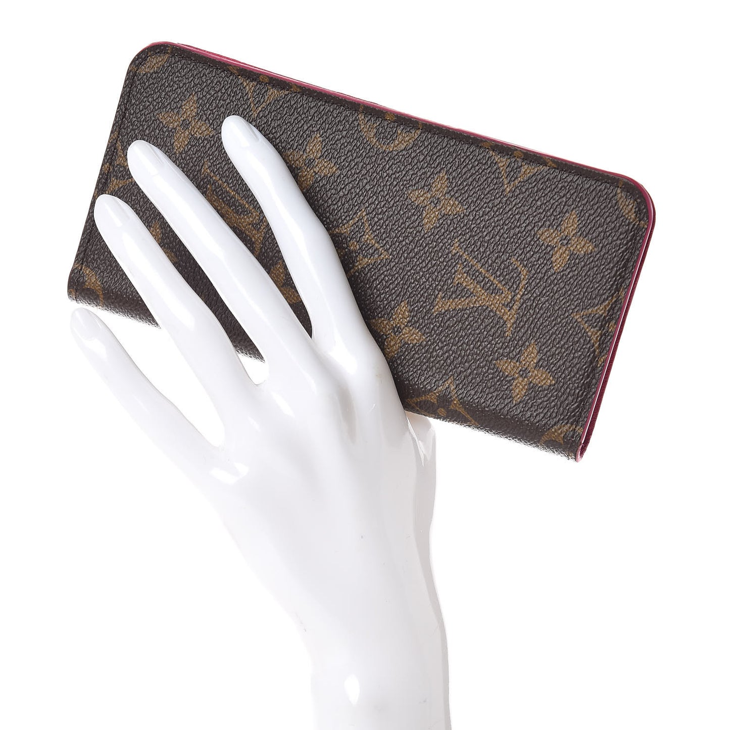 Monogram iPhone XS Max Folio Case Rose Pop