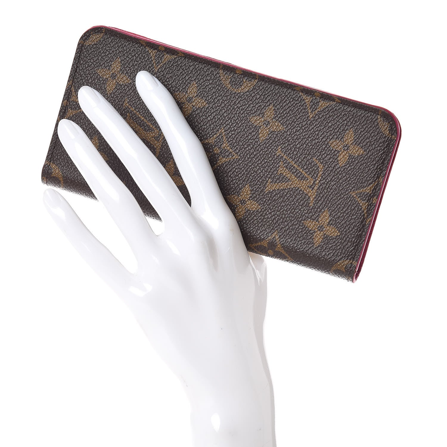 Louis Vuitton Monogram iPhone XS Max Folio Case Rose Pop 2 of 8