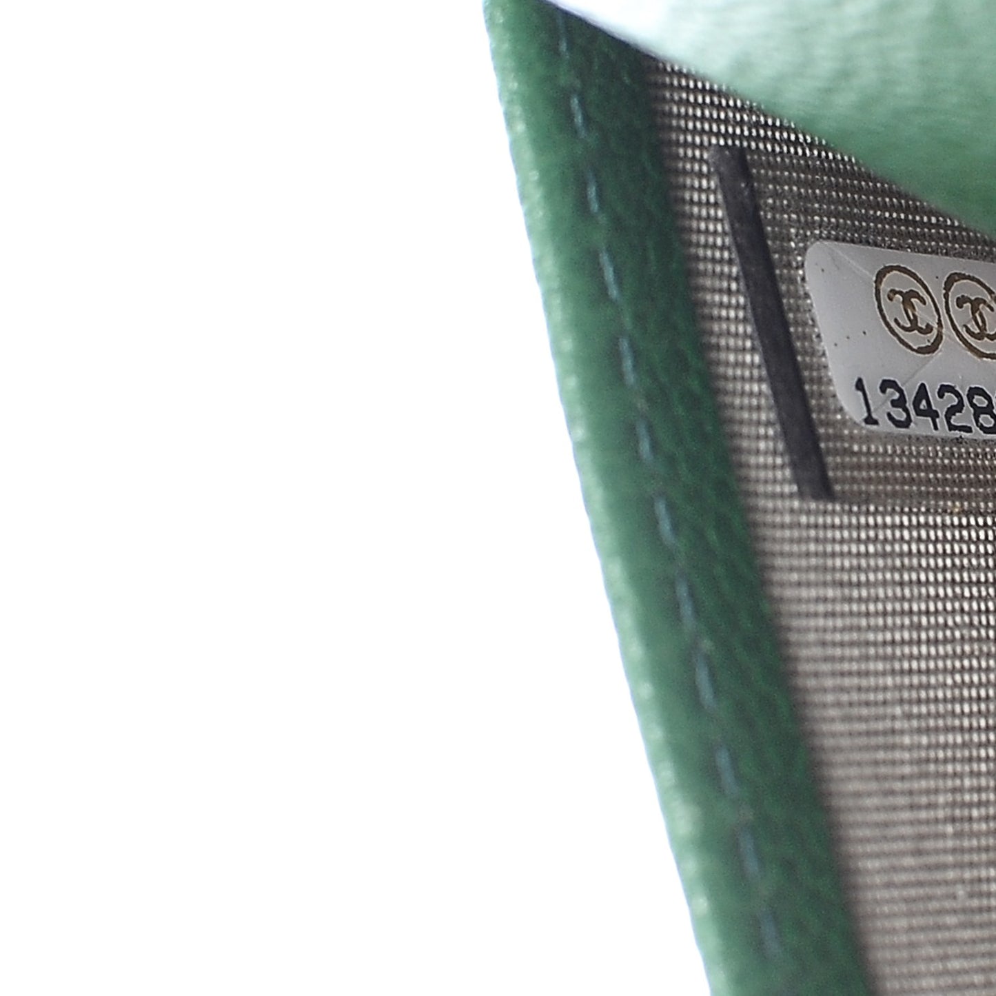 Caviar Sevruga Wallet on Chain WOC Green