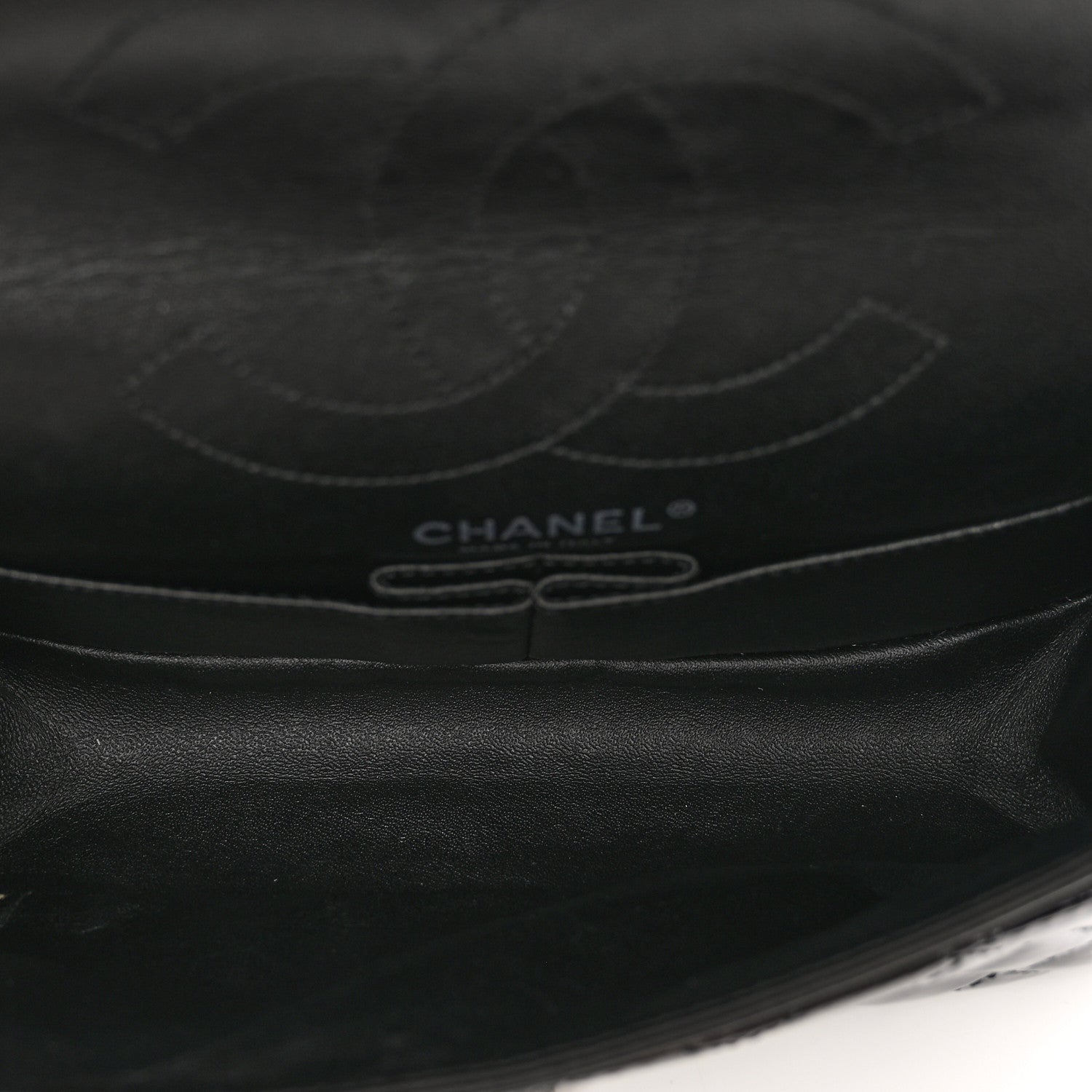 Chanel Patent Calfskin Quilted 2.55 Reissue 225 Flap Black 6 of 13