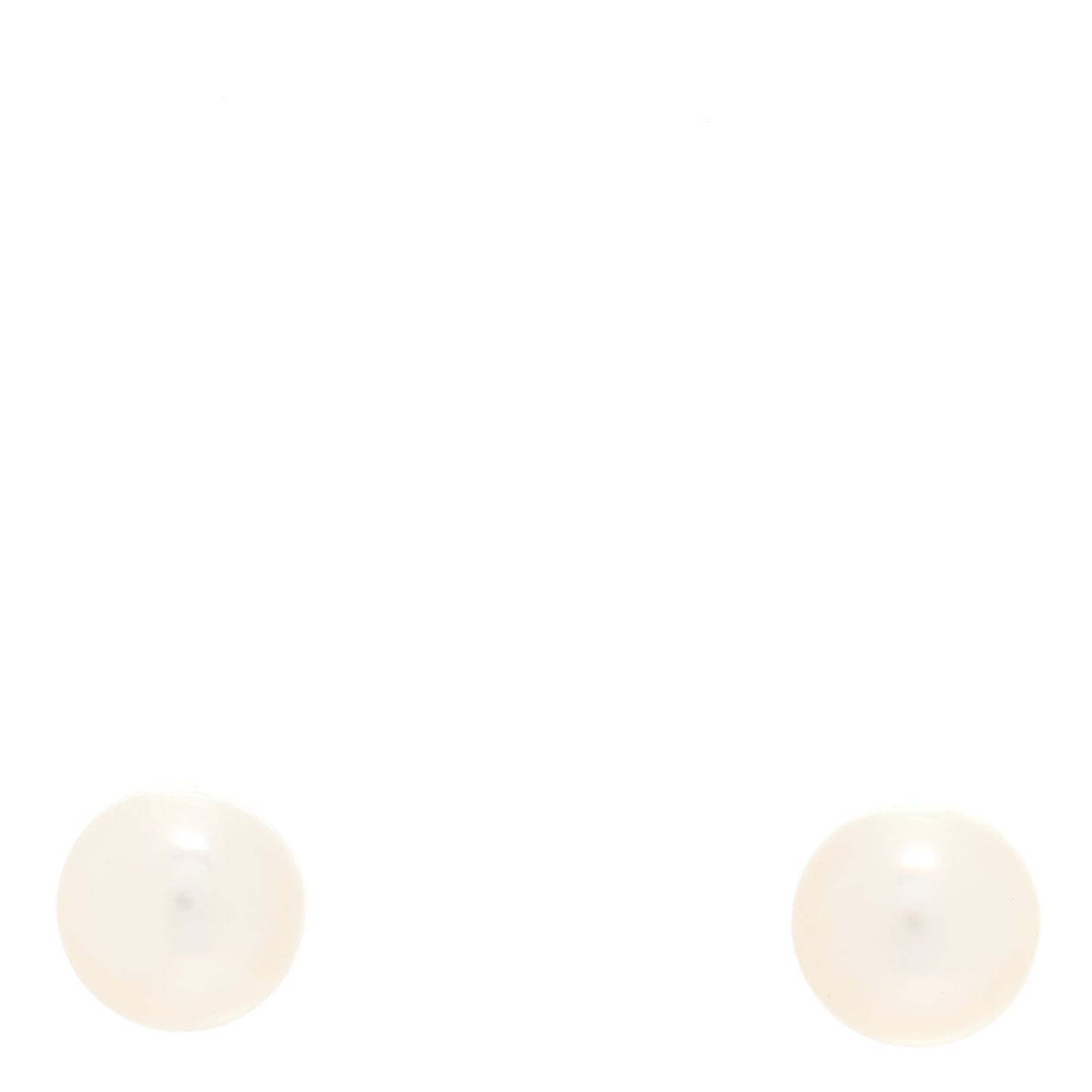 18K Yellow Gold Akoya Pearl 7-7.5mm Stud Earrings