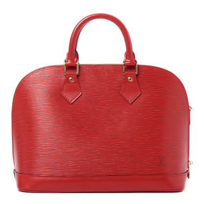 Louis Vuitton Epi Alma PM Castillan Red 1 of 9