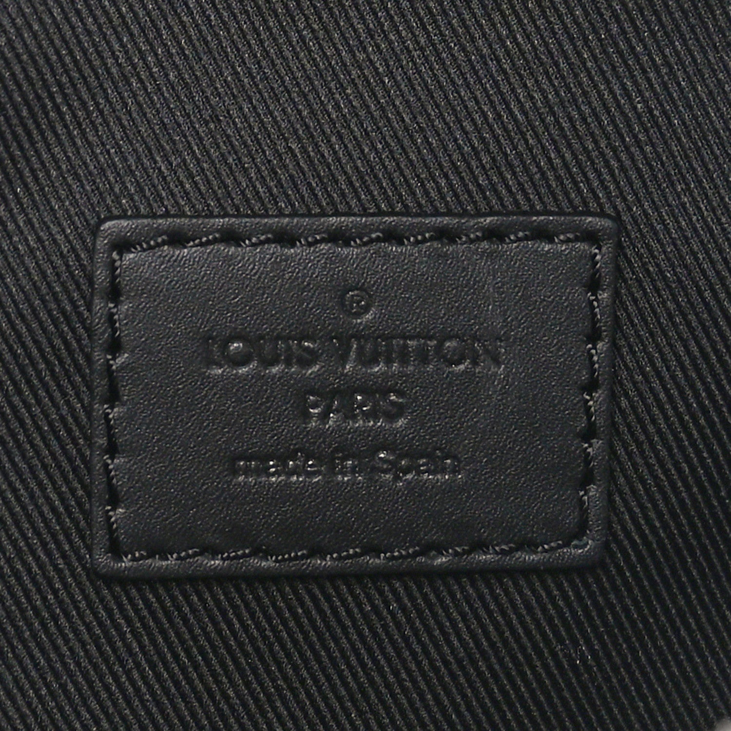 Louis Vuitton Damier Infini Campus BumBag Black Black 6 of 9