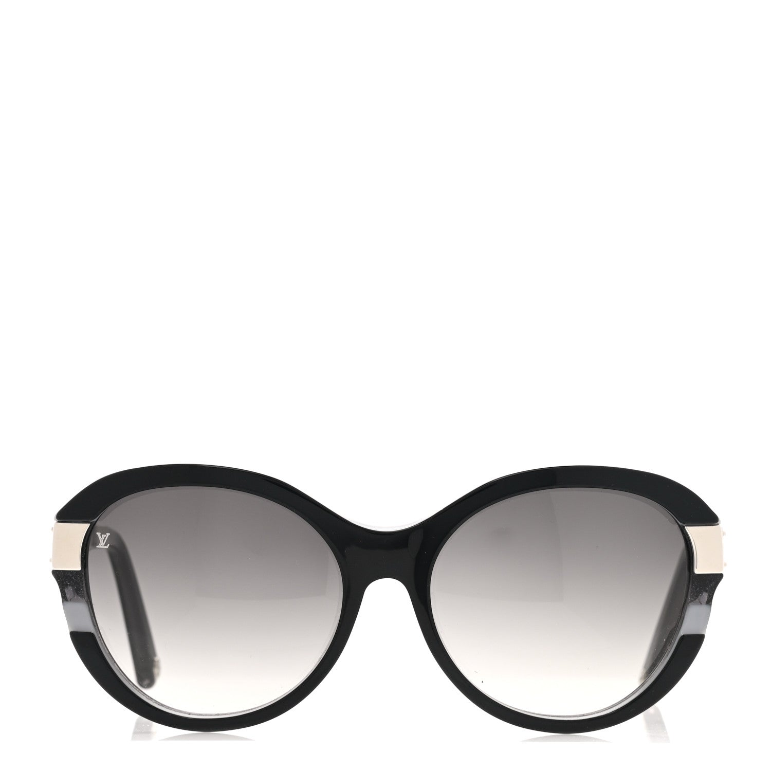 Louis Vuitton Acetate Petit Soupcon Cat Eye Sunglasses Z0489W Black 2 of 8