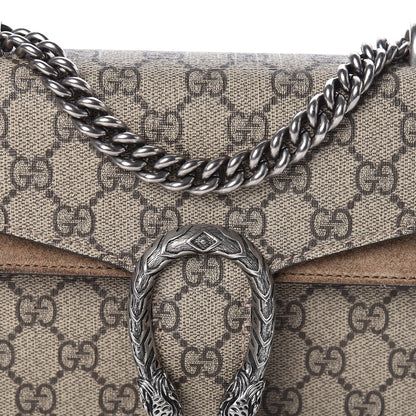 Gucci GG Supreme Monogram Mini Dionysus Shoulder Bag Taupe 8 of 12