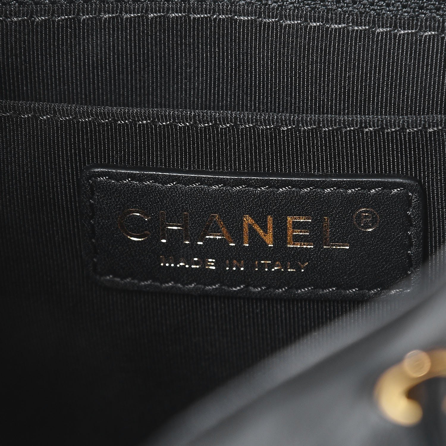 Chanel Calfskin Chevron Quilted Small Urban Spirit Backpack Black 6 of 8