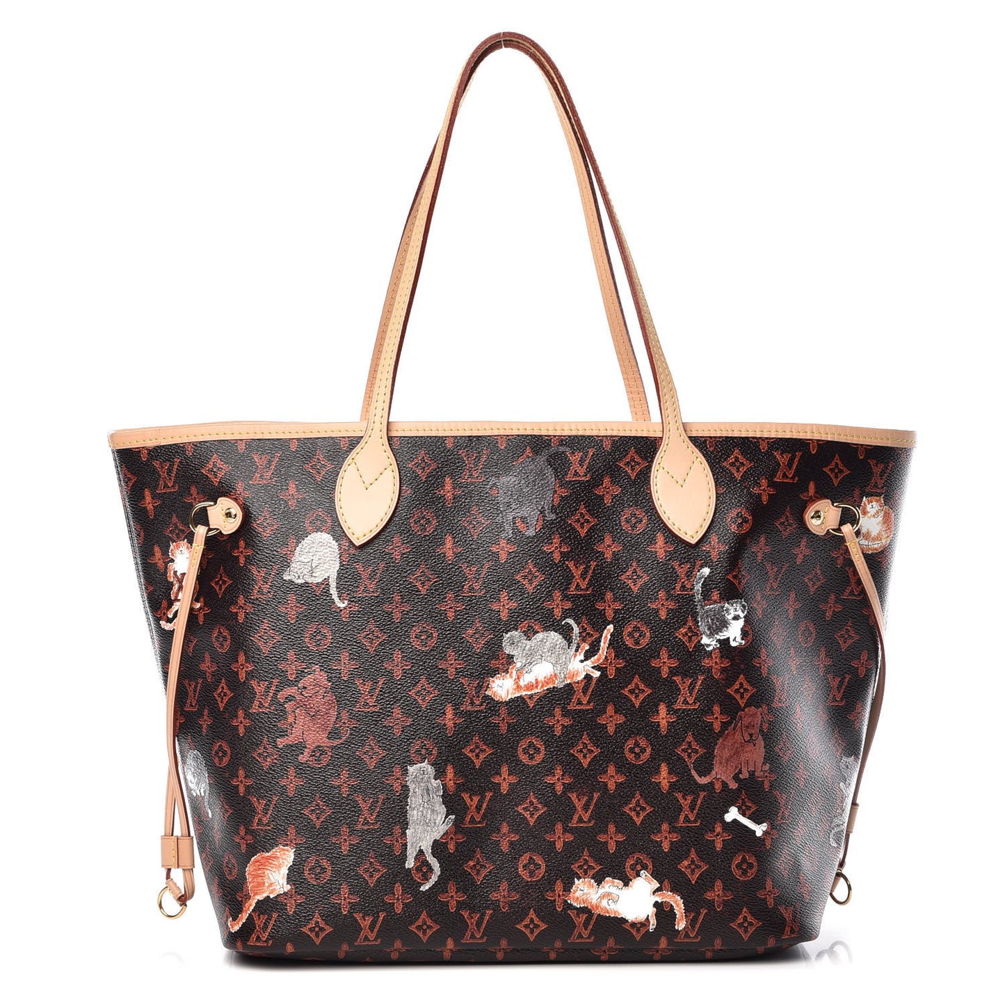 Catogram Neverfull MM Marron