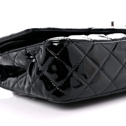 Chanel Patent Quilted Medium Double Flap Black 8 of 9
