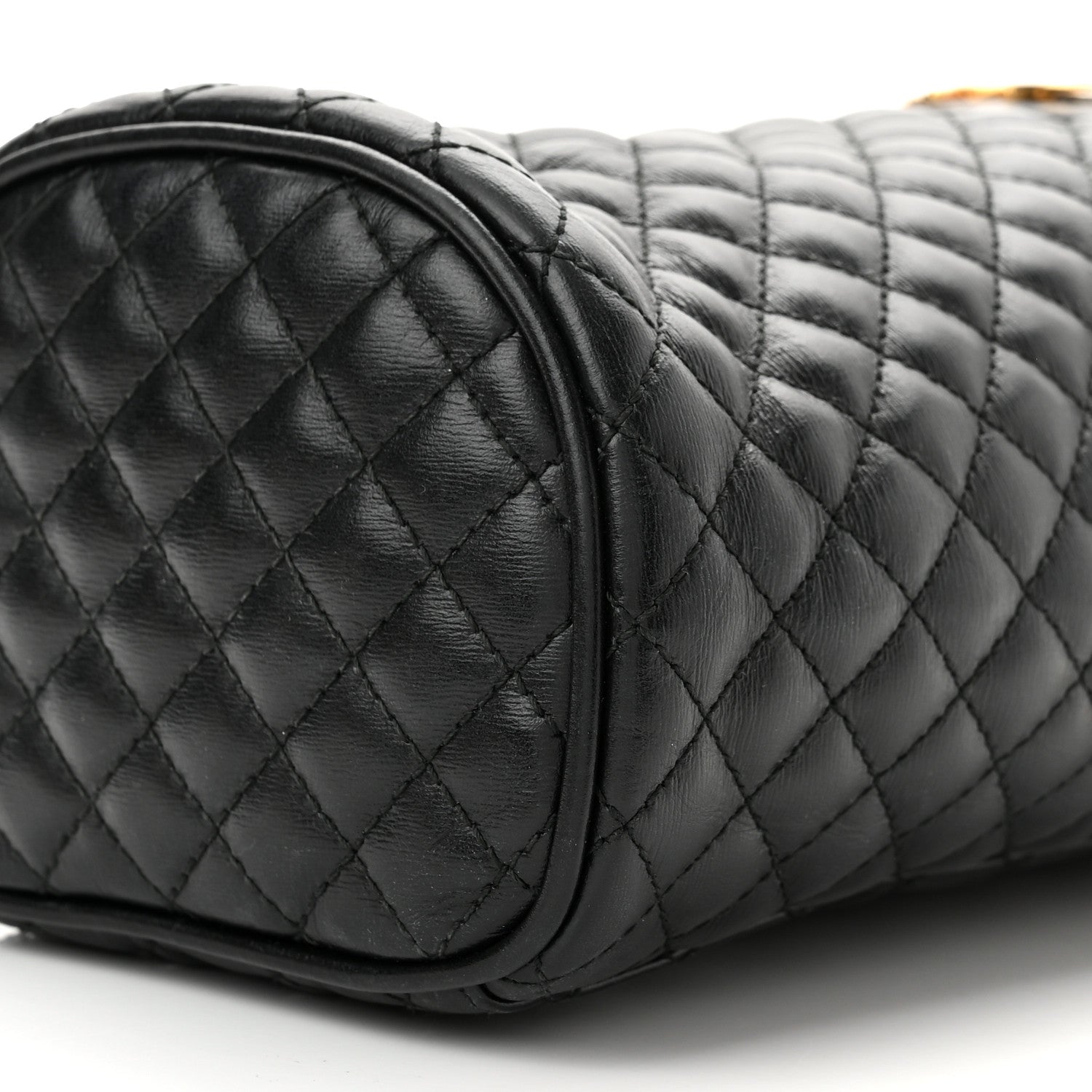 Gucci Calfskin Trapuntata Zumi Belt Bag Black 10 of 10
