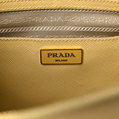 Prada Saffiano Medium Galleria Double Zip Tote Ginestra 6 of 19