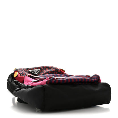 Prada Tessuto Stampato Nylon Otta Print Sling Backpack Pink Multicolor 4 of 14