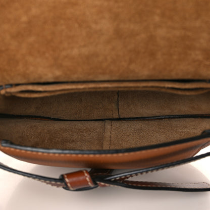 Loewe Grained Calfskin Mini Gate Crossbody Bag Caramel Pecan 5 of 8