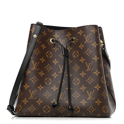 Louis Vuitton Monogram Neonoe MM Black 1 of 10