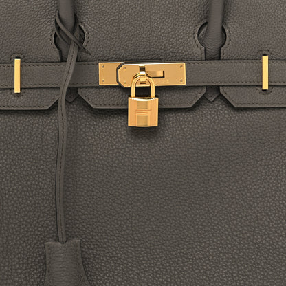 Hermes Togo Birkin 30 Etain 8 of 14