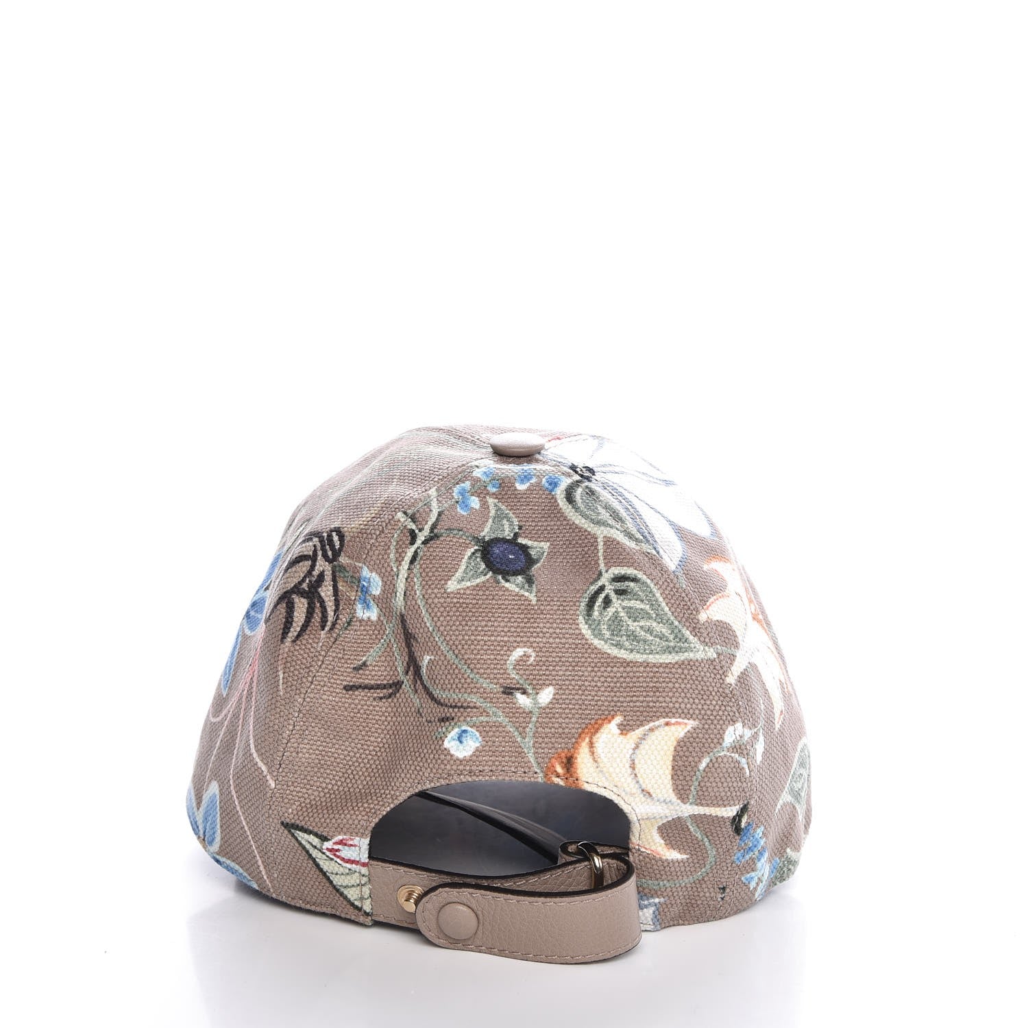 Gucci Canvas Flora Knight Baseball Hat S Brown 5 of 8