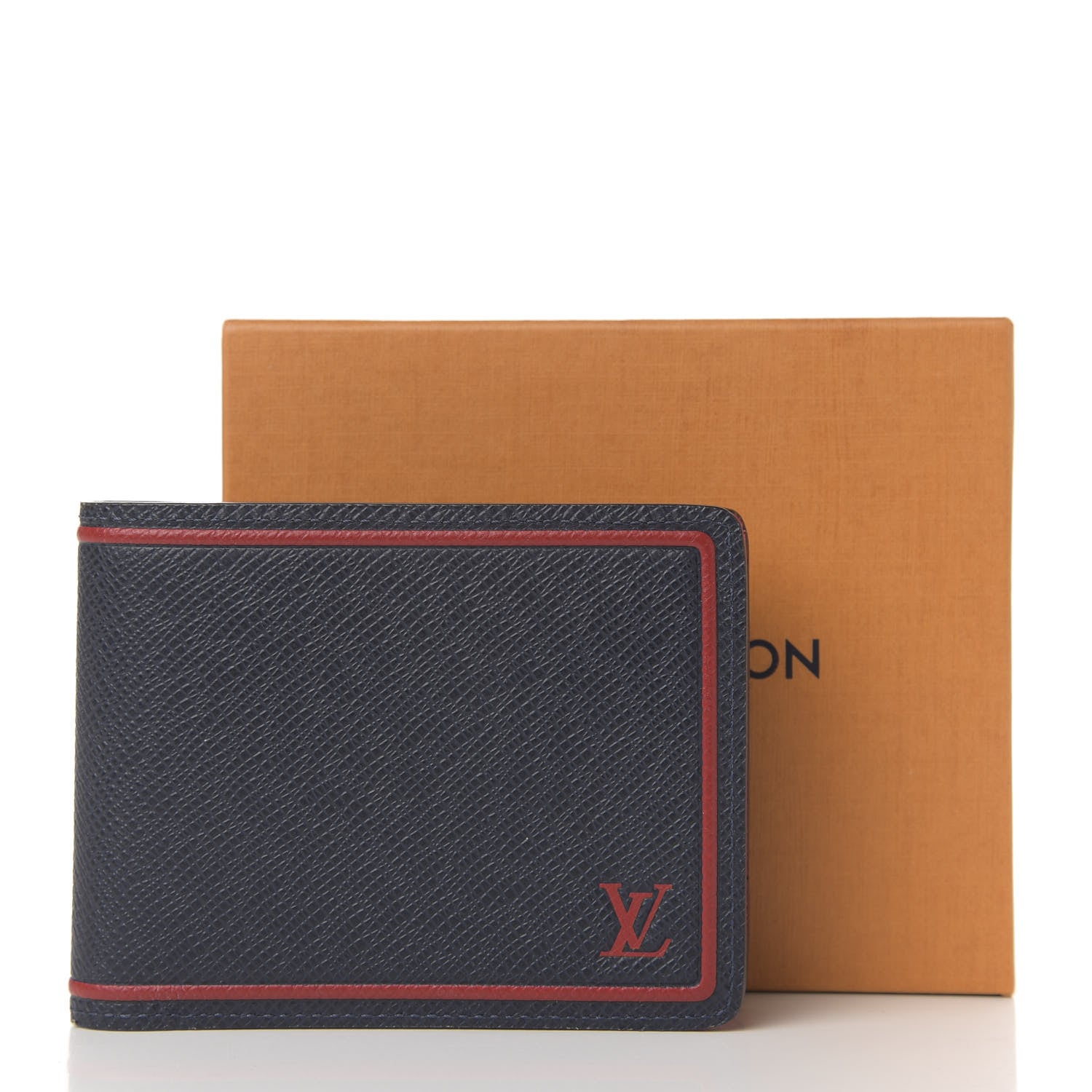 Louis Vuitton Taiga Multiple Wallet Bleu Marine 8 of 8