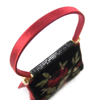Judith Leiber Velvet Embroidered Evening Bag 4 of 6