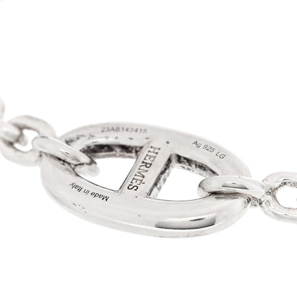 Hermes Sterling Silver Farandole Bracelet LG 3 of 4