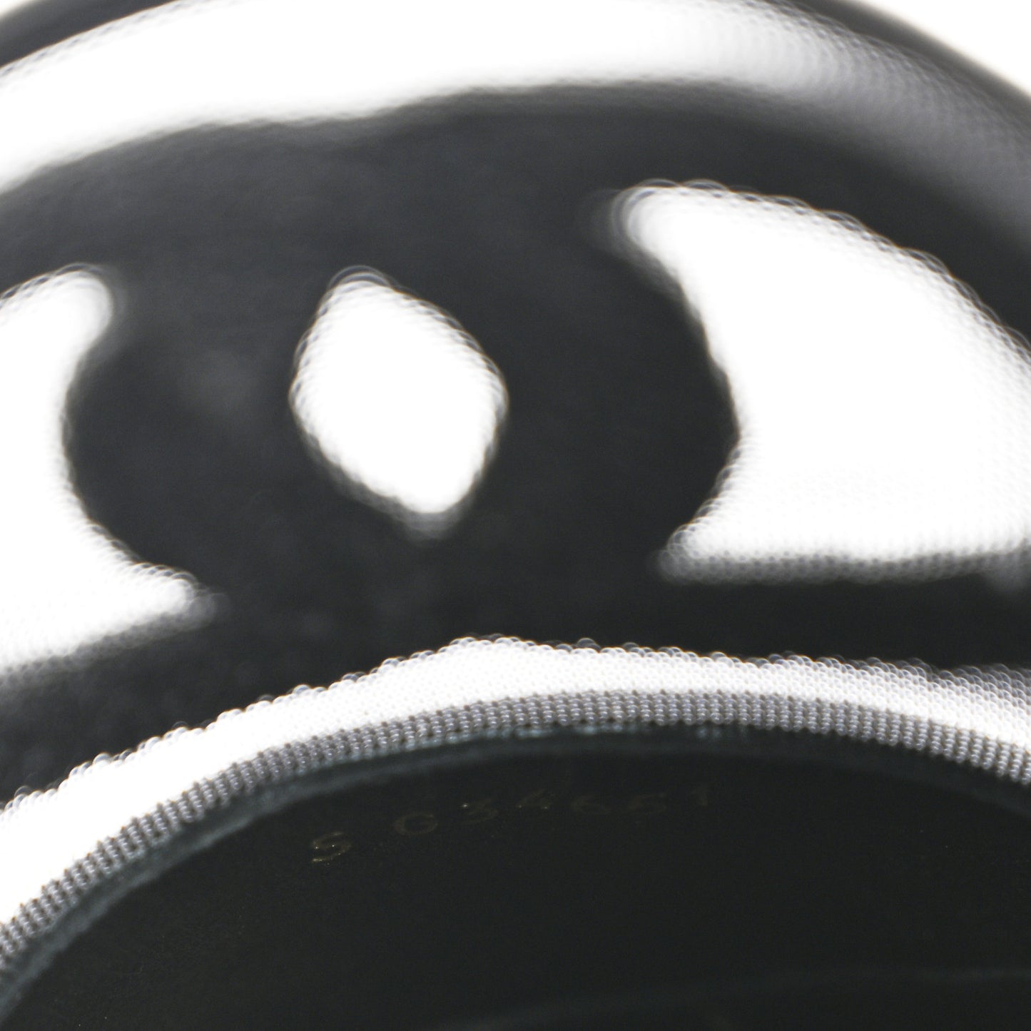 Mesh Grosgrain CC Espadrilles 36 Black