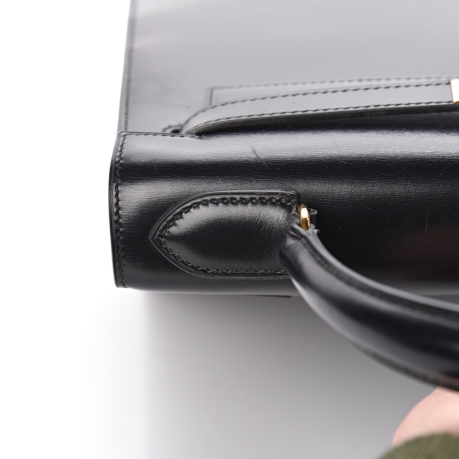 Hermes Box Kelly Sellier 28 Black 10 of 44