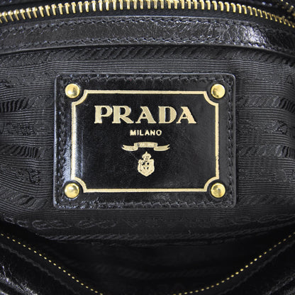 Prada Vitello Shine Tote Nero Black 8 of 10