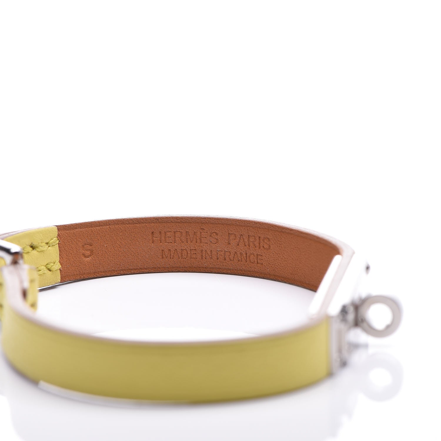 Hermes Swift Micro Kelly Bracelet S Soufre 5 of 7