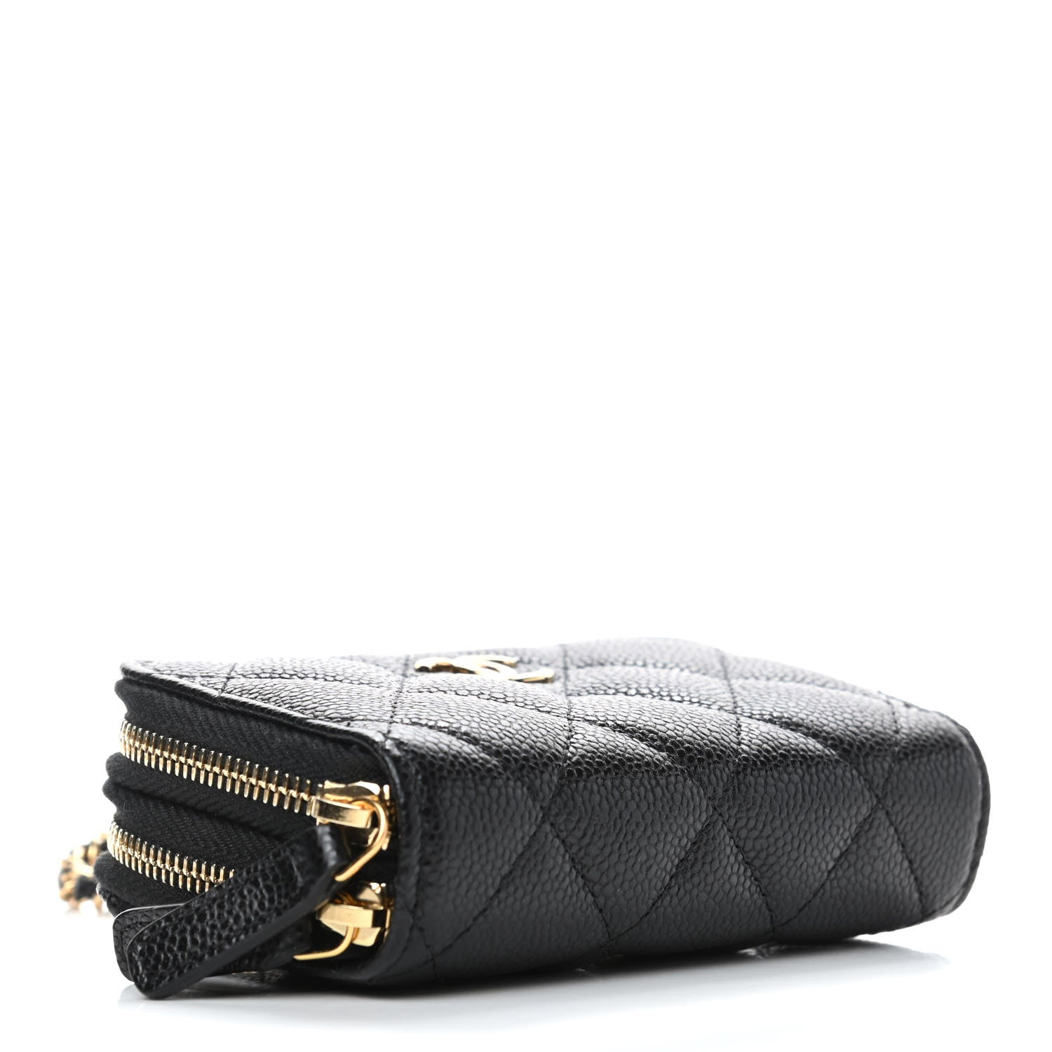 Chanel Caviar Quilted Miss Coco Clutch With Chain Bag Black 3 of 5