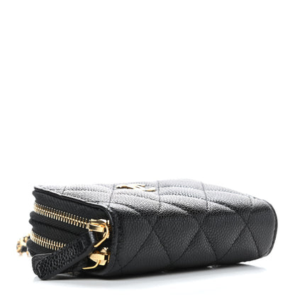 Chanel Caviar Quilted Miss Coco Clutch With Chain Bag Black 3 of 5