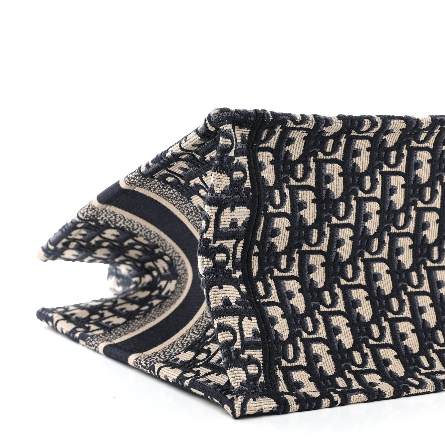 Christian Dior Oblique Medium Book Tote Blue Multicolor 9 of 10