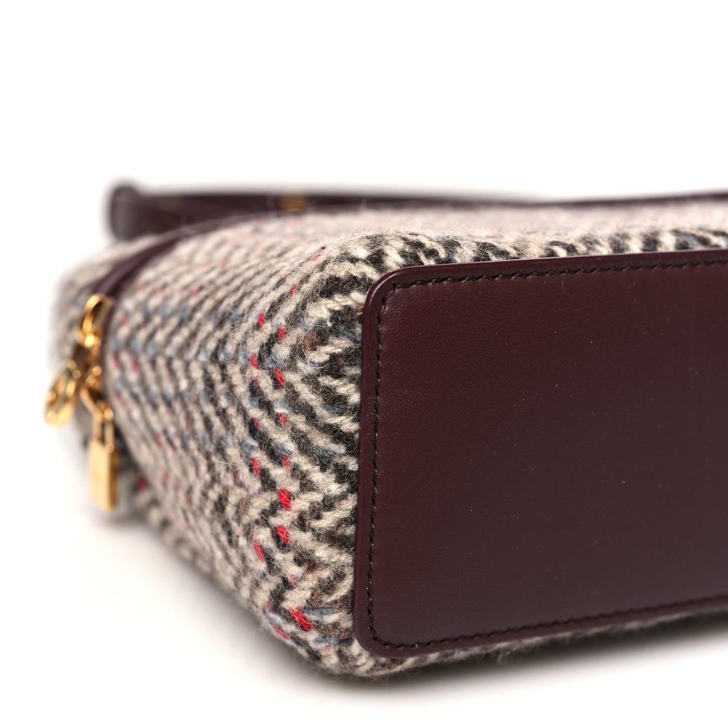 Cashmere Virgin Wool Extra Bag L19 Oxblood