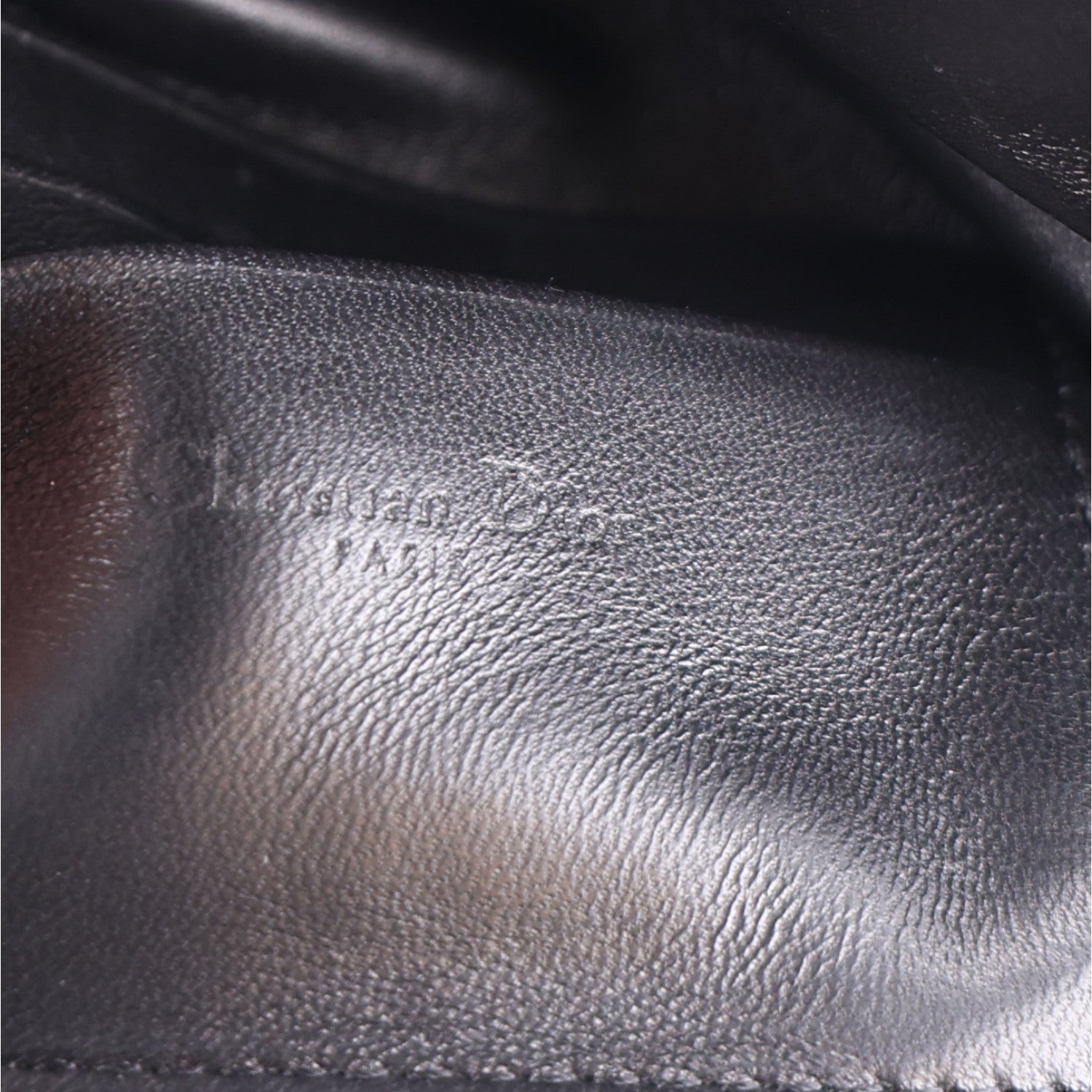 Christian Dior Calfskin Macrocannage Mini Caro Bag Black 6 of 10