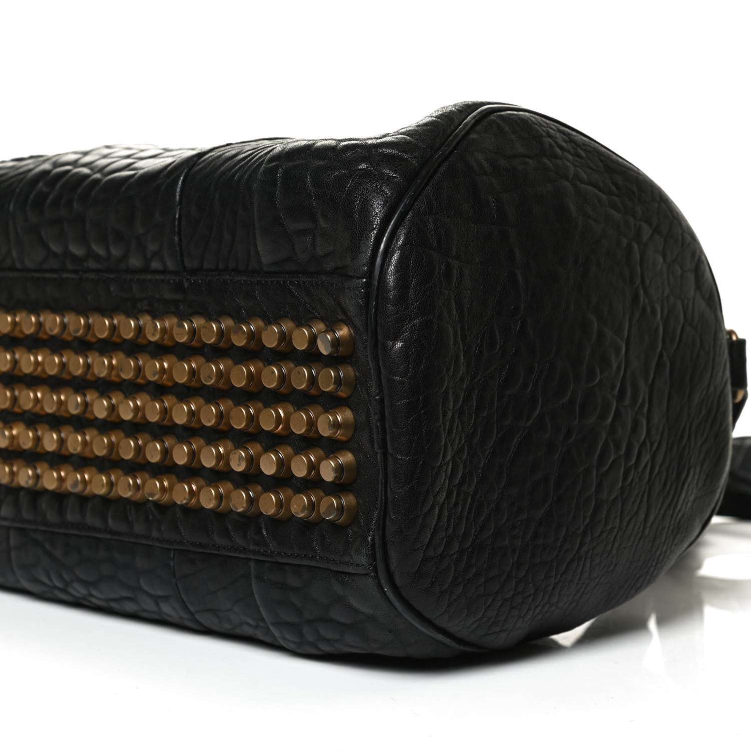 Alexander Wang Pebbled Lambskin Rocco Black Antique Brass Hardware 11 of 11