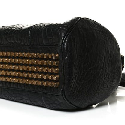 Alexander Wang Pebbled Lambskin Rocco Black Antique Brass Hardware 11 of 11