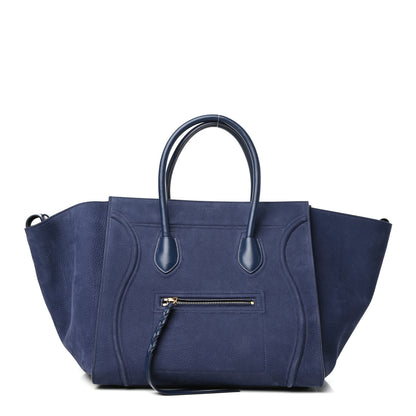 Celine Nubuck Calfskin Medium Phantom Luggage Navy 1 of 9