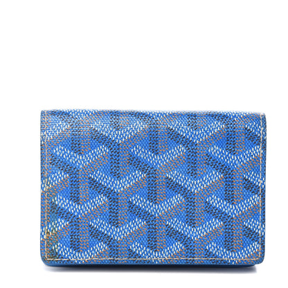 Goyard Goyardine Business Card Holder Sky Blue 1 of 9
