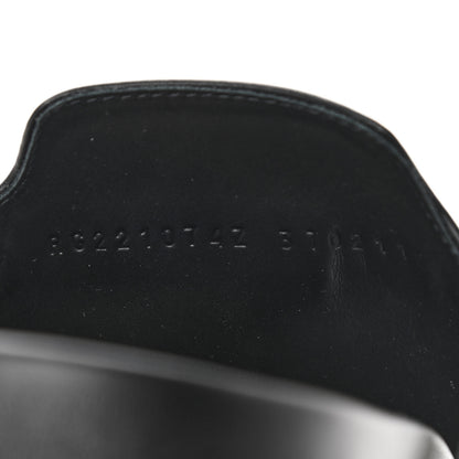 Hermes Calfskin Womens Empire Sandals 37 Black 8 of 9